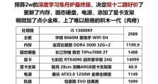 台式电脑装机清单教程（一步一步教你选择适合自己的硬件配置，轻松组装完美台式电脑）